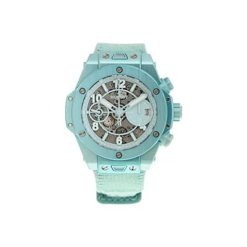 HUBLOT Big Bang Автоматический Механический Механизм Унисекс Часы 42 мм Зеленый Циферблат