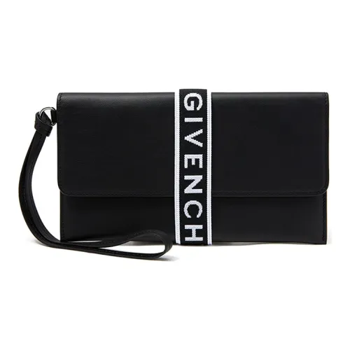 GIVENCHY Кожа Конверт Сумка Клатч Унисекс Черный
