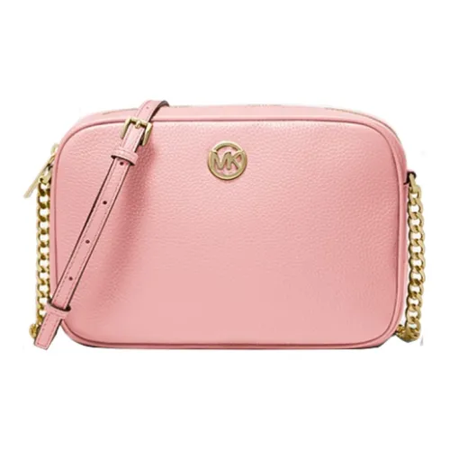 MICHAEL KORS MICHAEL KORS Handbag Collection Fulton Личи Кожа Сумка через плечо Большой Женские Розовый