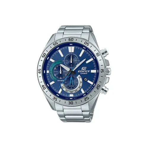 CASIO EDIFICE Collection Standard Chronograph Collection Кварцевый механизм Часы Мужские Синий циферблат EFV 620D 2AV