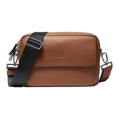 MICHAEL KORS MICHAEL KORS Handbag Collection Hudson Зернистая кожа личи Camera Сумка Сумка через плечо Мужской Коричневый