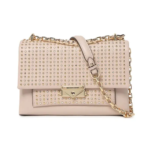 MICHAEL KORS Cece Кожа Сумка через плечо Маленькая Женская Светло-розовая