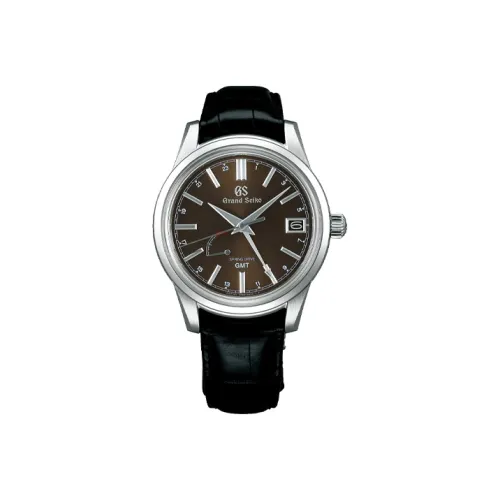 GRAND SEIKO Автоматический Механический Часы Мужские из Коллекции Elegance 40,2 мм Кофейного Цвета
