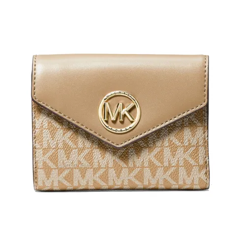 MICHAEL KORS MICHAEL KORS Handbag Collection Carmen Кожа Кошелек Маленький Женские CAMEL
