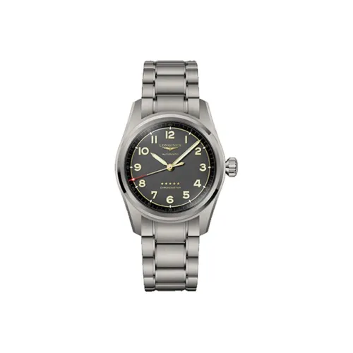 Longines Автоматический Механический Механизм Мужские Часы Spirit Collection 40 мм Серый