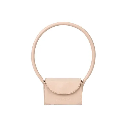 IRIDESCENCE Экологичный ПУ (полиуретан) Нерегулярной формы Сумка через плечо Сумка Маленькая Женская Светло-розовая