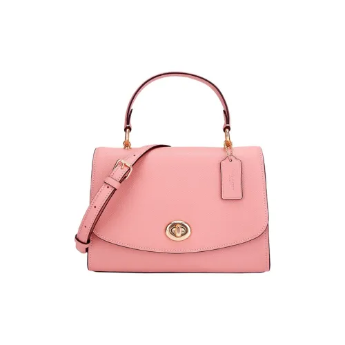 COACH Tilly Коровья кожа Сумка Сумка через плечо Сумка через плечо Средний Женская Candy Color Розовый