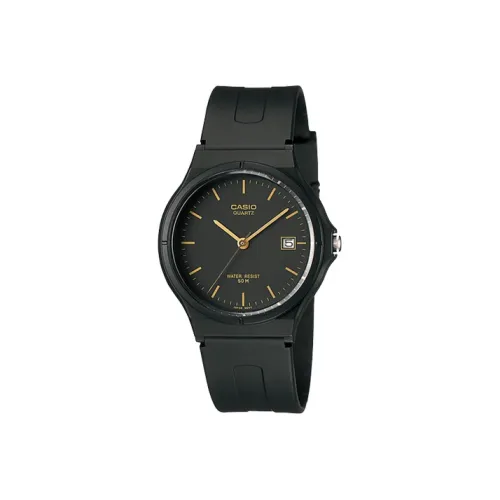 CASIO YOUTH Collection Круглый Аналоговый Кварцевый Механизм Смольный Ремешок Часы Женские Черный Циферблат