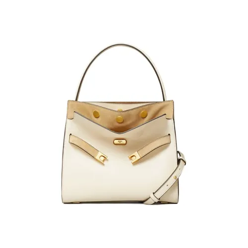 Tory Burch Коровья кожа Сумка Маленькая Женская Экрю