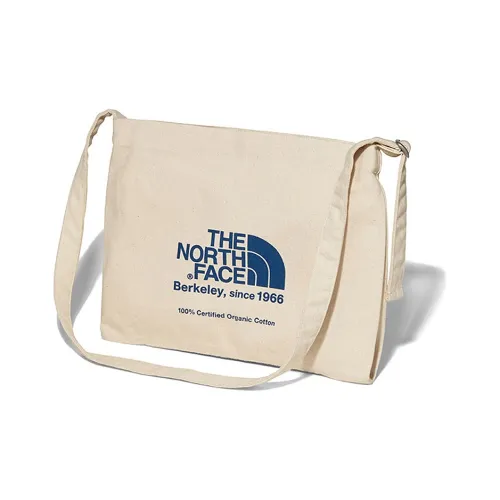 The North Face 10L Переносная Сумка Сумка через плечо Сумка для активного отдыха Белый и Синий Хлопок Унисекс