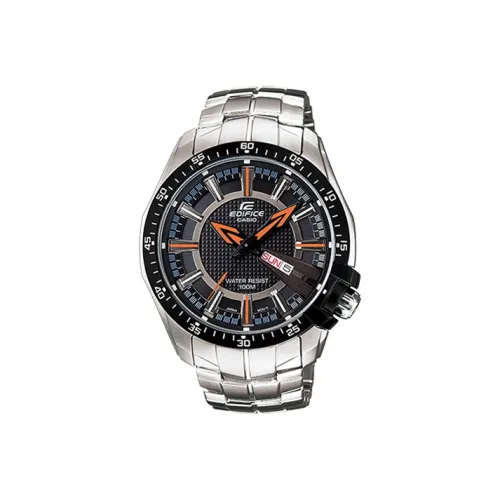 CASIO EDIFICE Collection Кварцевый механизм нержавеющая сталь ремешок часы для мужчин черный циферблат EF 130D 1A5