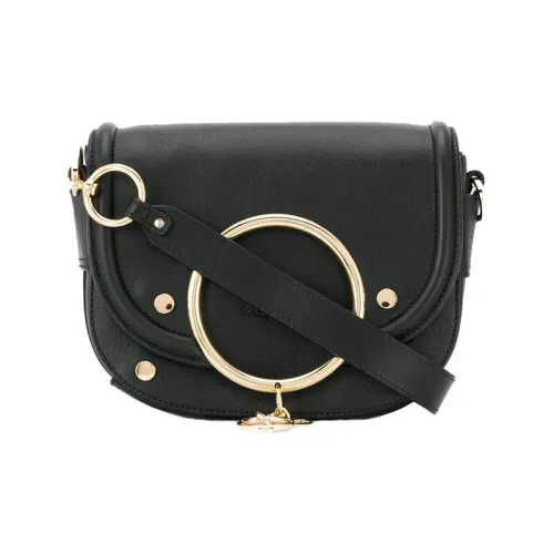 See By Chloe Сумка через плечо из коровьей кожи женская черная