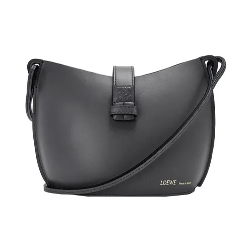 LOEWE Телячья кожа Ведрообразные сумки Сумки через плечо Сумка через плечо Женская Черная