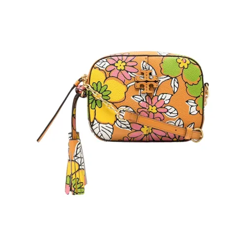 TORY BURCH McGraw Коровья кожа Сумка через плечо Женская Многоцветная