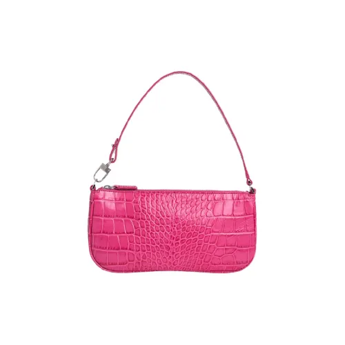 By Far Rachel Коровья кожа Сумка на плечо Средний Женские Venus Розовый