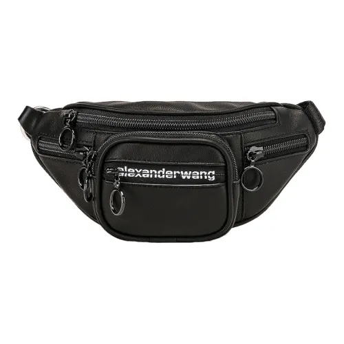 Alexander Wang attica Кожа Сумка через плечо Слинг-сумка Сумка на пояс Женская Черная
