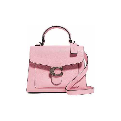 COACH Tabby Кожа Сумка через плечо Сумка Маленькая Женская Вишневый цветок Розовый