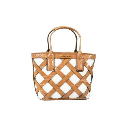 MICHAEL KORS Sienna Кожа Тоут Сумка Сумка для покупок Сумка на плечо Сумка Маленькая Женская Коричневая