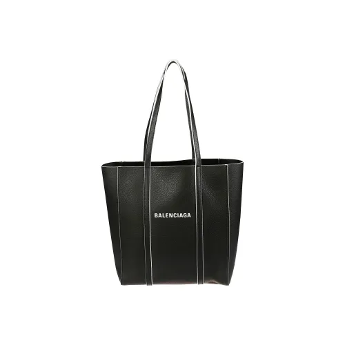 Balenciaga Кожа Тоут Сумка Сумка для покупок Сумка Сумка через плечо Женская Черная