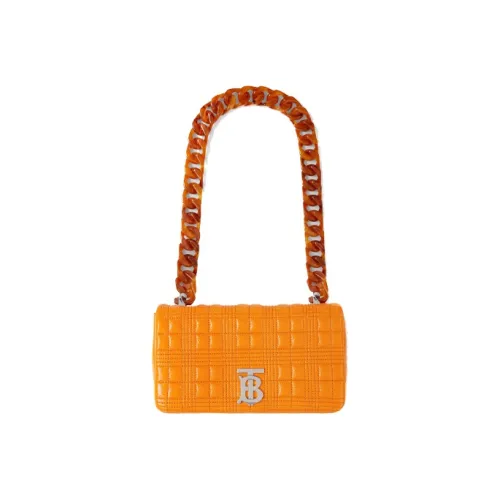 Burberry Lola Сумка из овечьей кожи сумка через плечо маленькая сумка на плечо женская темно-оранжевый