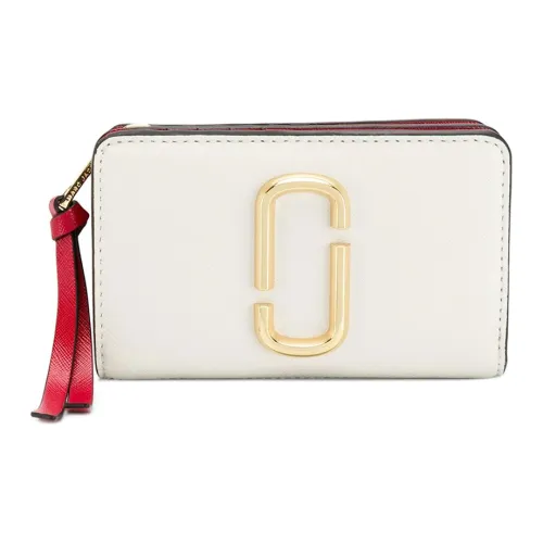 MARC JACOBS Snapshot Кожа Кошелек Женская Белая
