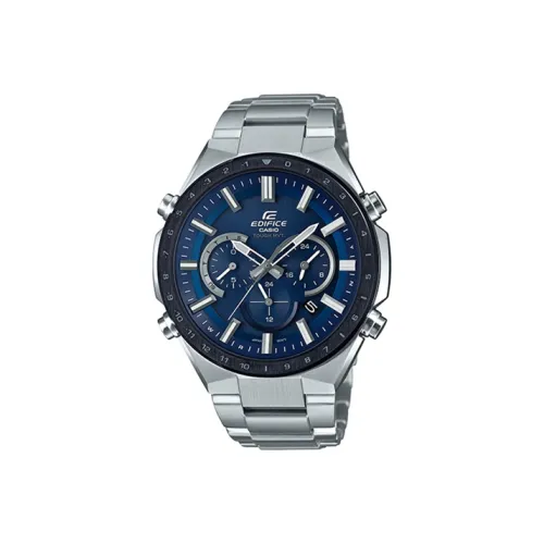 CASIO EDIFICE Collection Кварцевый механизм Часы Мужские Синий циферблат