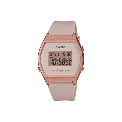CASIO Vintage Collection L Digital Display Кварцевый механизм Часы Женские Розовый циферблат LW 204 4ADF