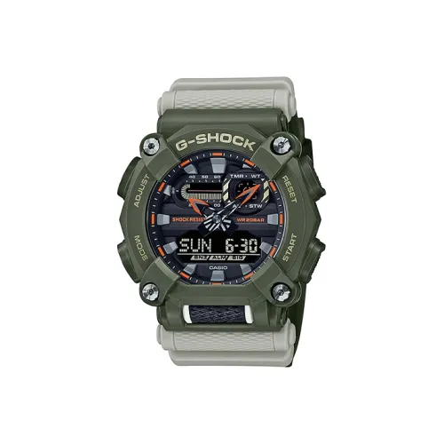 CASIO G SHOCK Collection Кварцевый механизм Смольный ремешок Часы Мужские Черный циферблат