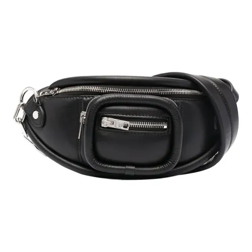 Alexander Wang Кожа Сумка через плечо Слинг-сумка Сумка на пояс Мини Унисекс Черный