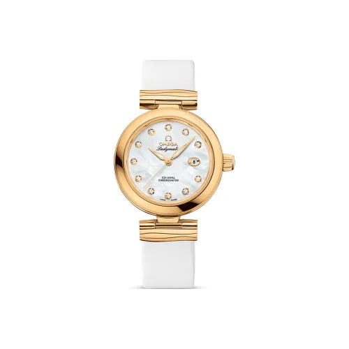 OMEGA Автоматический Механический Movement Женские Часы 34 мм Белый