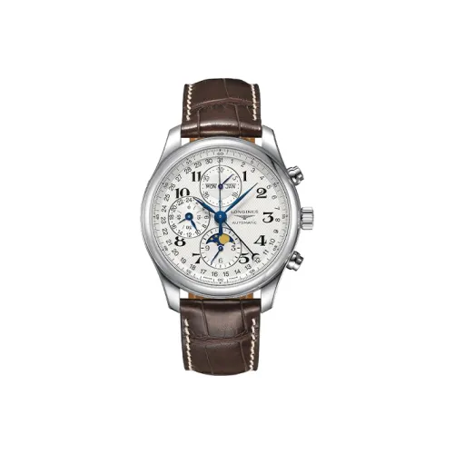 Longines Автоматический Механический Механизм Мужские Часы Master Collection 42 мм Белые