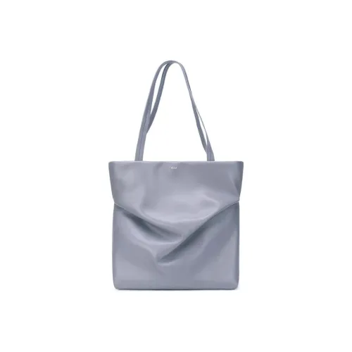 Chloe Коровья кожа Тоут Сумка Сумка для покупок Сумка Сумка через плечо Женская Серый