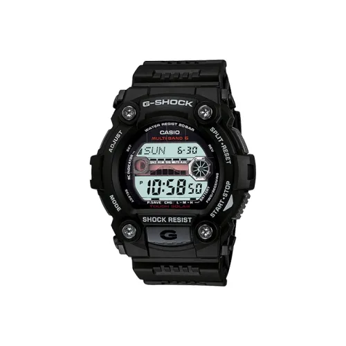 CASIO G SHOCK Collection Кварцевый механизм Смольный ремешок Часы Мужские Черный циферблат GW7900 1