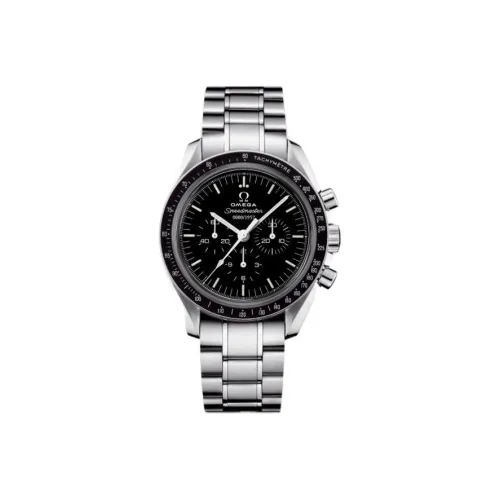 OMEGA Механизм с ручным заводом Мужской Super Tyrant Series Professional Moon Watch Часы 42 мм Черные