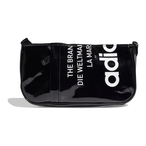 Adidas Originals Лакированная кожа Сумка через плечо Клатч Сумка Сумка через плечо Унисекс Черный