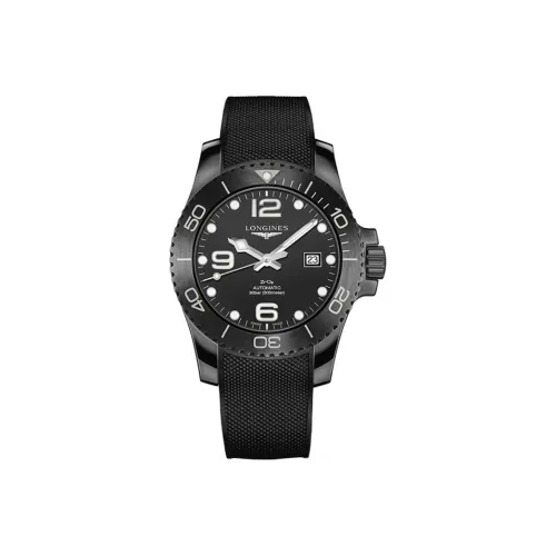 LONGINES Автоматический Механический Часы Мужские Comcast Diving Collection 43 мм Черные