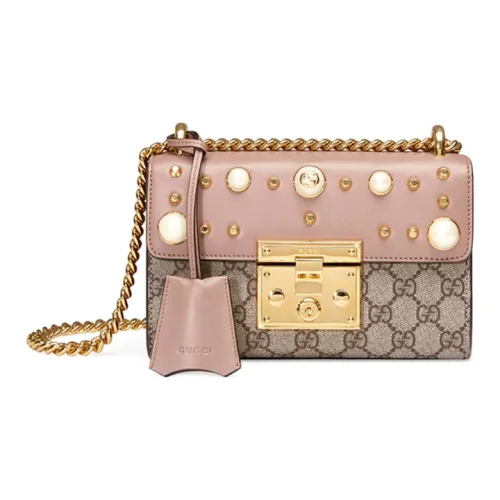 GUCCI Сумка через плечо с подвесным замком Женская