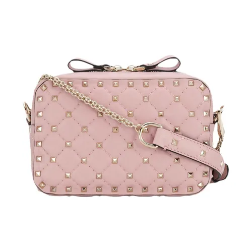 Valentino Овчина Сумка через плечо Женская Розовая