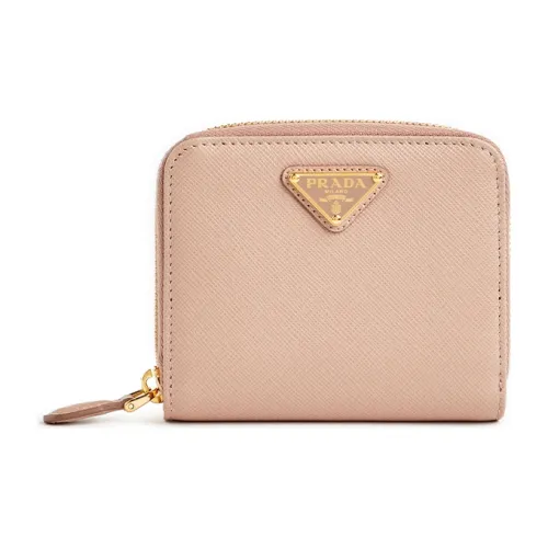 PRADA Телячья кожа Кошелек Женские Розовый