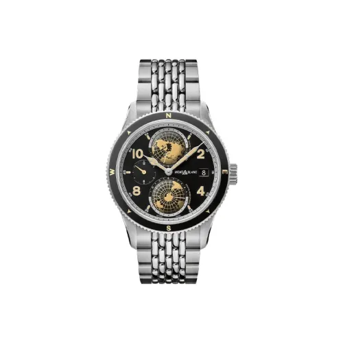 MONTBLANC 1858 Collection Автоматический Механический Часы Мужские 42 мм Черный Циферблат