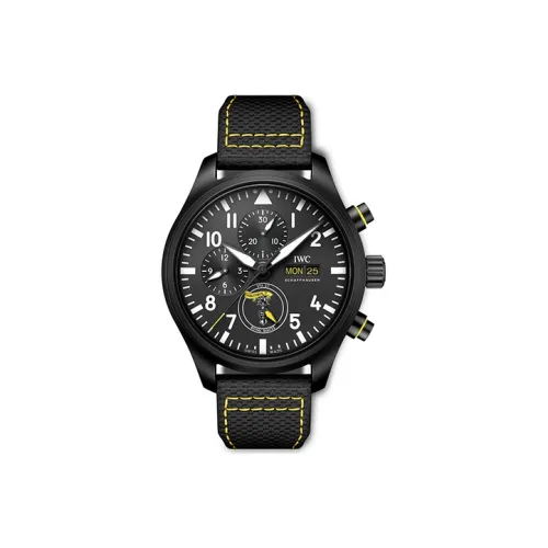 IWC Автоматический Механический Часы Мужской Pilot Collection 44,5 мм Черные