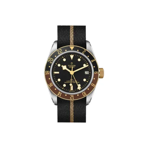 TUDOR Автоматический Механический Механизм Мужские Часы из Коллекции BLACK BAY 41 мм Черные