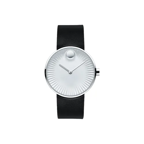 MOVADO Swiss Border Collection Кварцевый механизм Мужские часы Циферблат 40 мм Серебристый корпус из нержавеющей стали