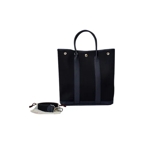 HERMES GARDEN FILE Телячья кожа Сумка Унисекс Черный