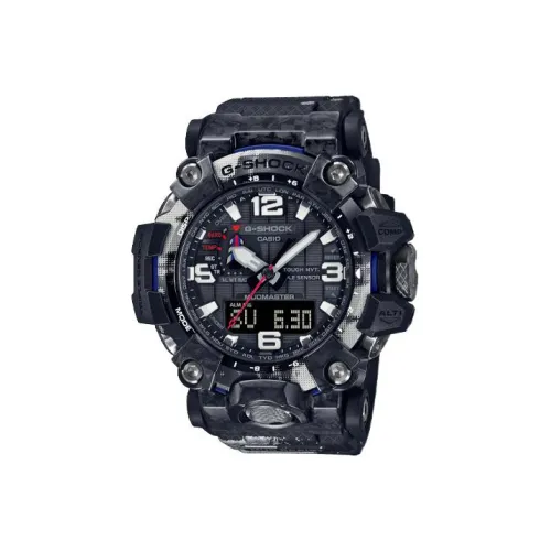 CASIO G SHOCK Collection Солнечный Кварцевый механизм Смольный ремешок Часы Мужские Черный циферблат