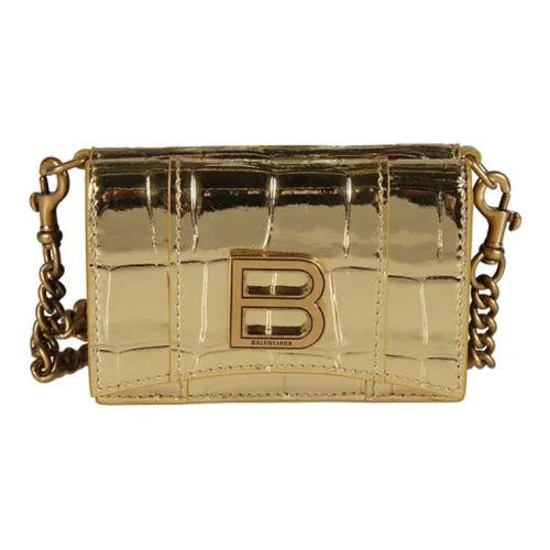 Balenciaga Кожа Сумка через плечо Женская Золотая