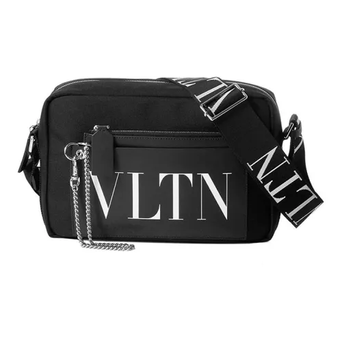 Valentino Нейлоновая Сумка через плечо Мужская Черная
