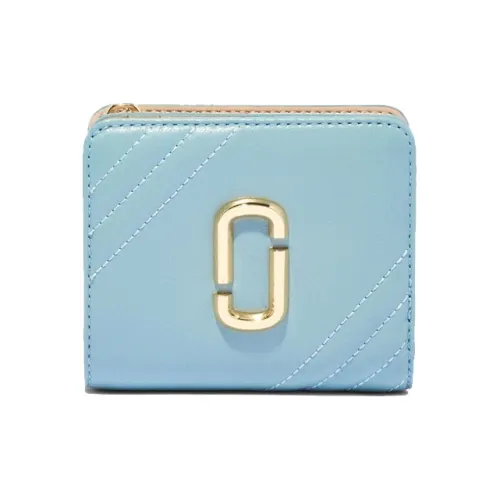 MARC JACOBS Lambskin Wallet Women's Sky Blue
