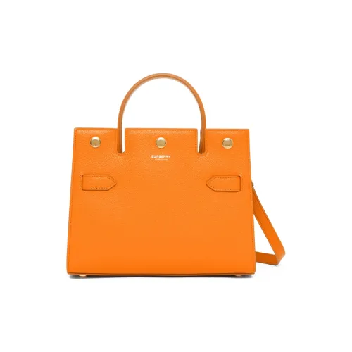 Burberry Сумка через плечо из коровьей кожи Mini Женская Оранжевая