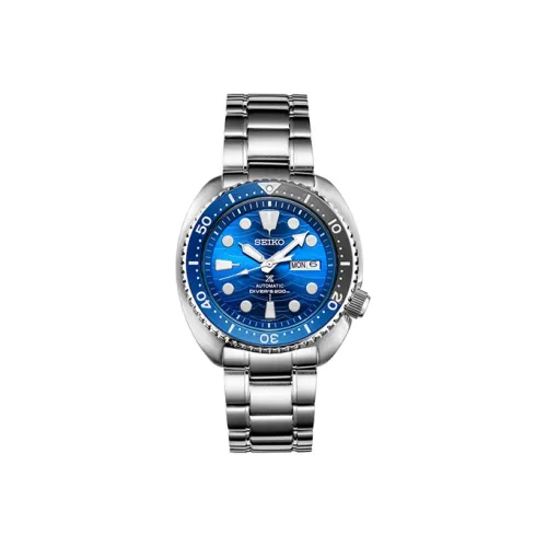 SEIKO Prospe Collection Ocean Charity Абалон Shell Большая Белая Акула Special Edition Механический механизм